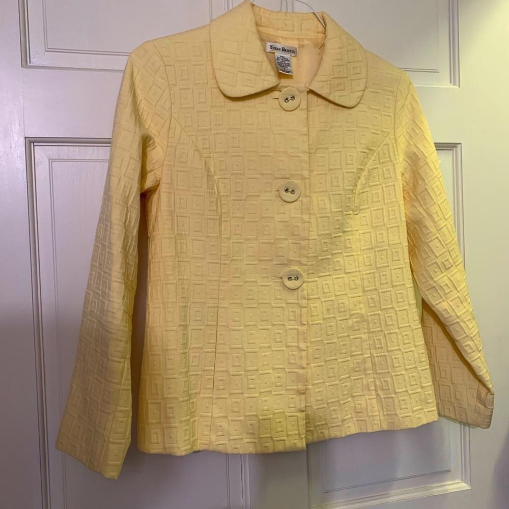 Susan Bristol Swing Coat Jacket Blazer Excellent Condition Size 8